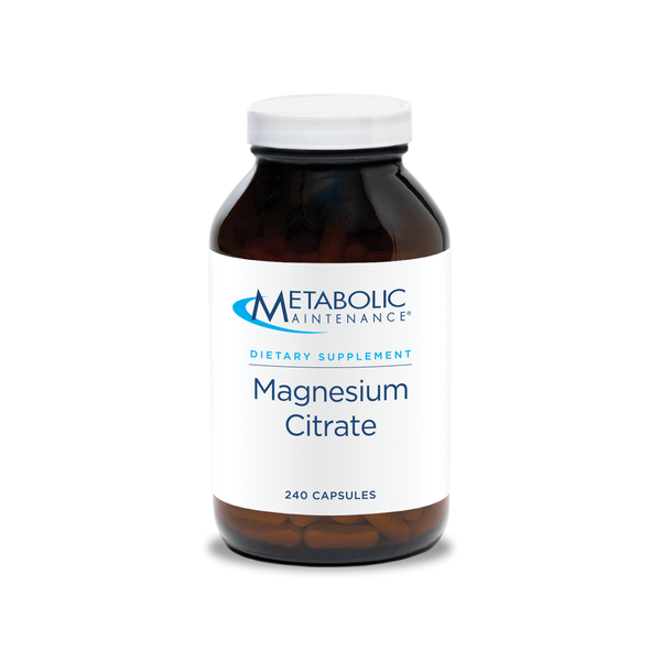 Buy Magnesium Citrate 240 Capsules, 240 Servings