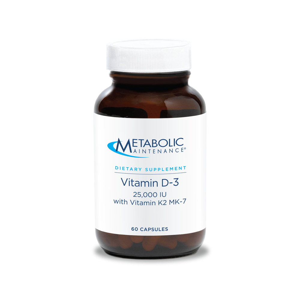 Vitamin D-3 25,000 IU with Vitamin K2 MK-7