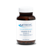 Vitamin D-3 25,000 IU with Vitamin K2 MK-7
